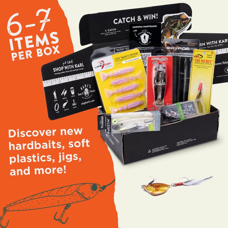Catch Co Mystery Tackle Box PRO Inshore Saltwater Fishing Kit | Redfish | Striped Bass| Snook | Speckled Trout | Flounder - Image 3